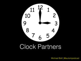 Michael Boll | @autismpodcast
Clock Partners
 