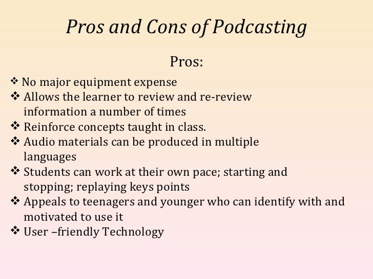 Podcasting in the Classroom