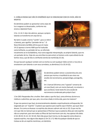 Podem os vivos  comunicar com os Mortos