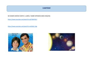 NO NOMÉS MIREM CONTES I LLIBRES, TAMBÉ APRENEM AMB CANÇONS:
https://www.youtube.com/watch?v=qE78tXPYb-Y
https://www.youtube.com/watch?v=mK5KKj-1elg
CANTEM!
 
