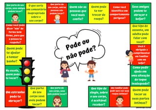Pode, Não Pode (1).pdf para ser utilizado por crianças. | PDF