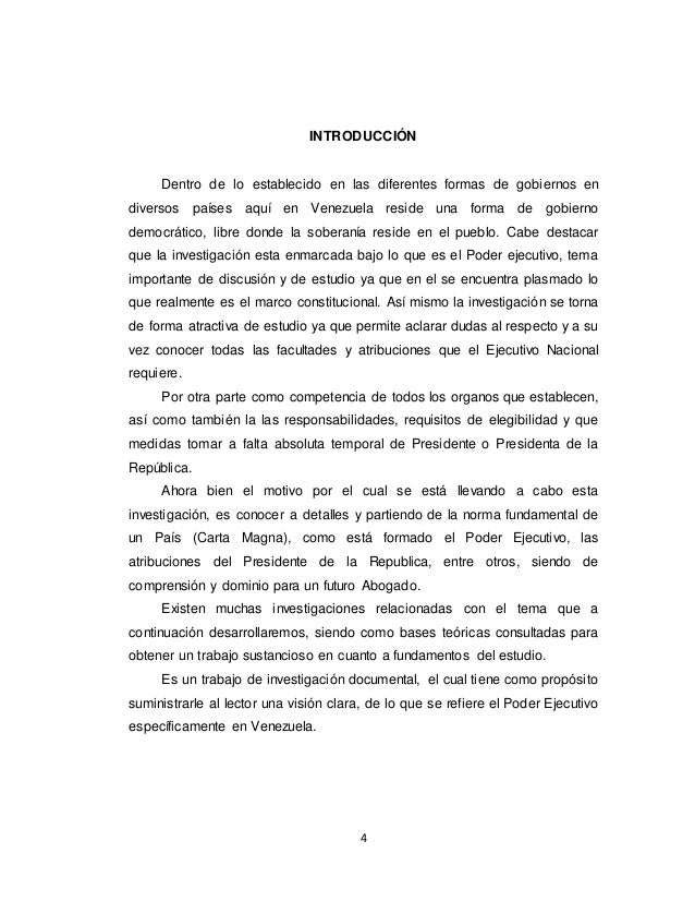 Poder Ejecutivo Nacional Trabajo Monografico