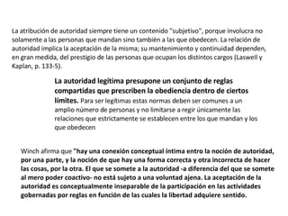 Poder Y Autoridad | PPT