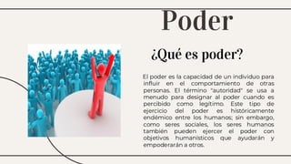 Poder, autoridad y empatia para ser un lider | PPT