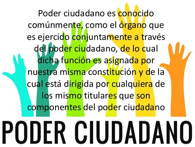 Poder ciudadano