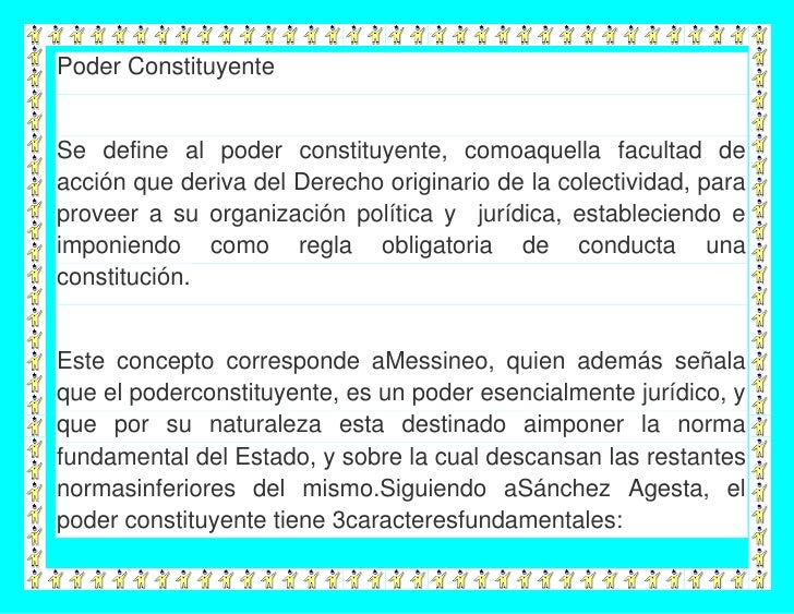 Poder constituyente