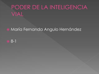  María Fernanda Angulo Hernández
 8-1
 