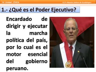 IV- Unidad : CÍVICA I.E.P «Nuestra Señora de Guadalupe»