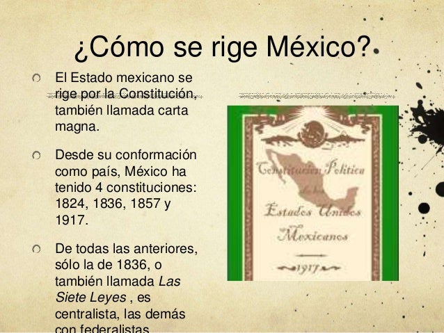 Poderes de la unión México