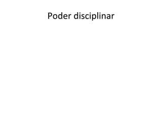 Poder disciplinar
 
