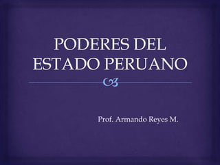 Prof. Armando Reyes M.

 