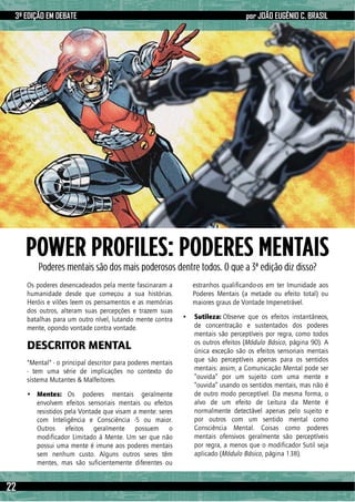 Power Profile - Poderes Cinéticos (Traduzido)