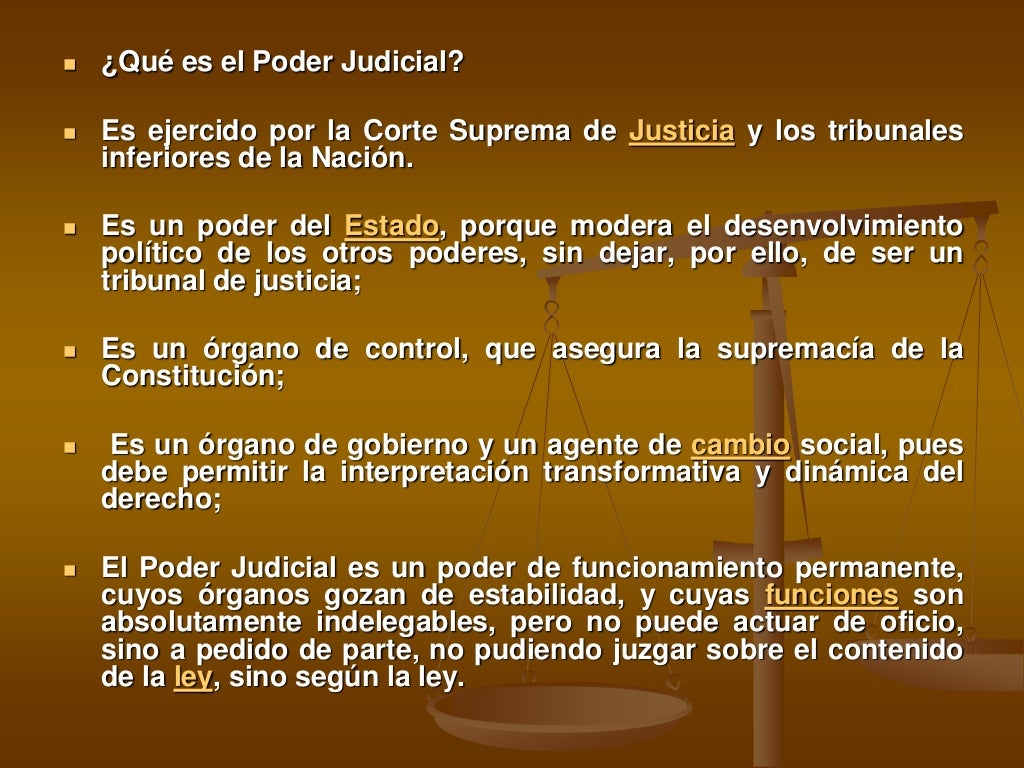 Poder judicial