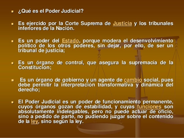 Poder judicial