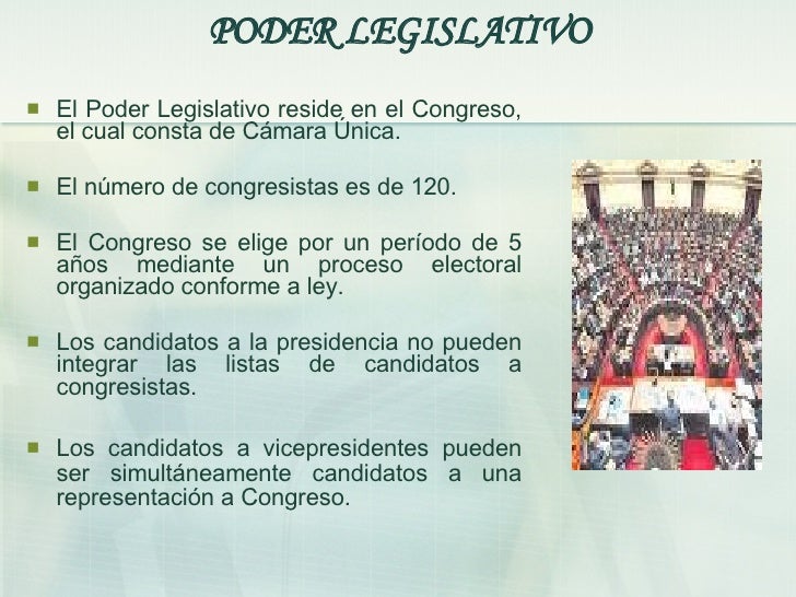 Poder Legislativo Poder Judicial Sesion 5