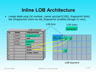Oracle LOB Internals and Performance Tuning | PDF