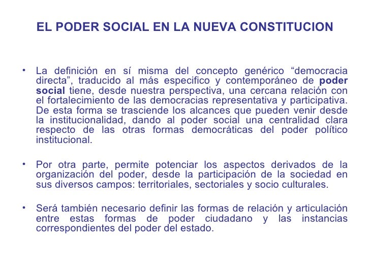 Poder social Poder social