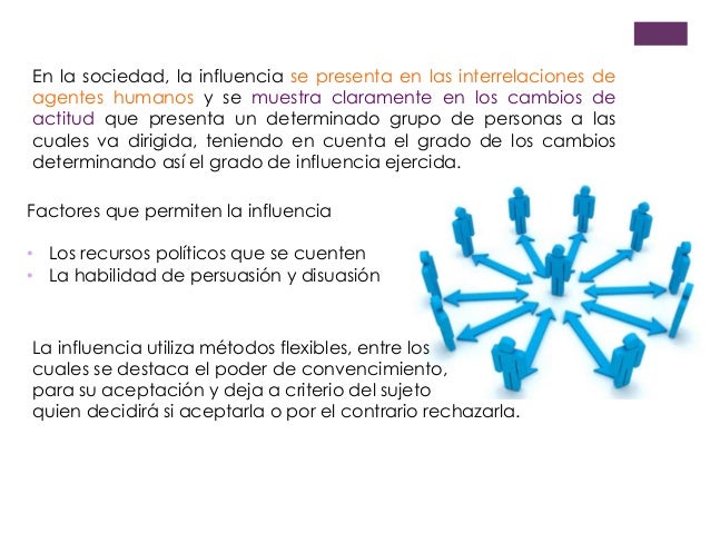 Poder y uso de la influencia