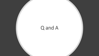 Q and A
 