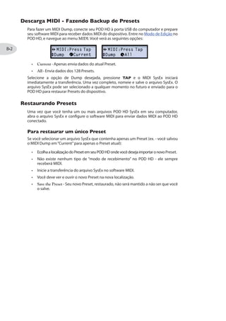 POD HD400 selecionado como Placa de Som padrão
Você também pode ajustar o botão Properties na janela de som para acessar as
configurações padrões do POD HD e seu Sample Rate e Bit Depth quando usado como
placa de som do Windows®. (Note que se você está usando um software de áudio
configurado em ASIO® para o Line 6, então o ASIO® se comunicará diretamente com o
dispositivo, e esse“formato padrão”não se aplica.)
 