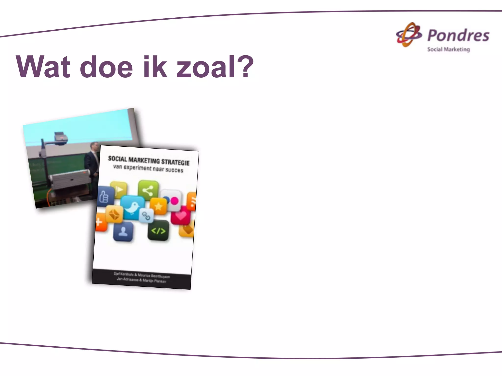 Wat doe ik zoal?
 