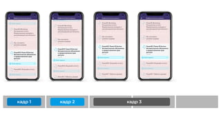кадр 1 кадр 2 кадр 3
 