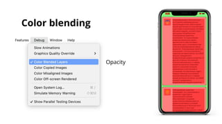 Color blending
Color blending
Opacity
 
