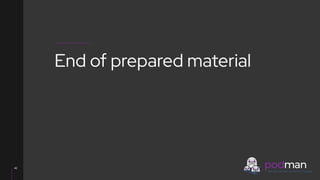 V0000000
42
End of prepared material
 