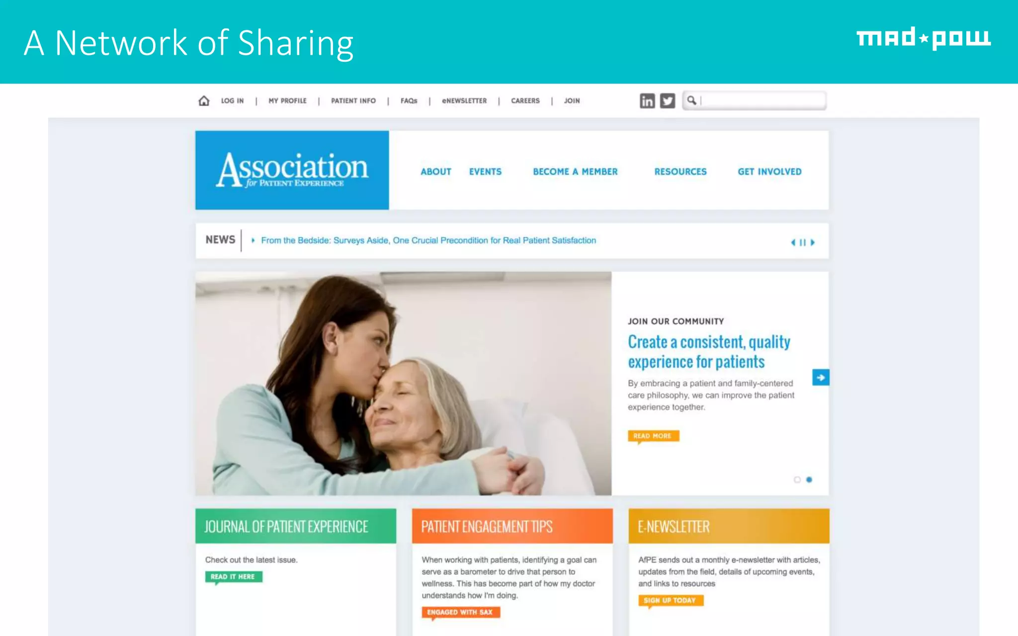 A Network of Sharing
 