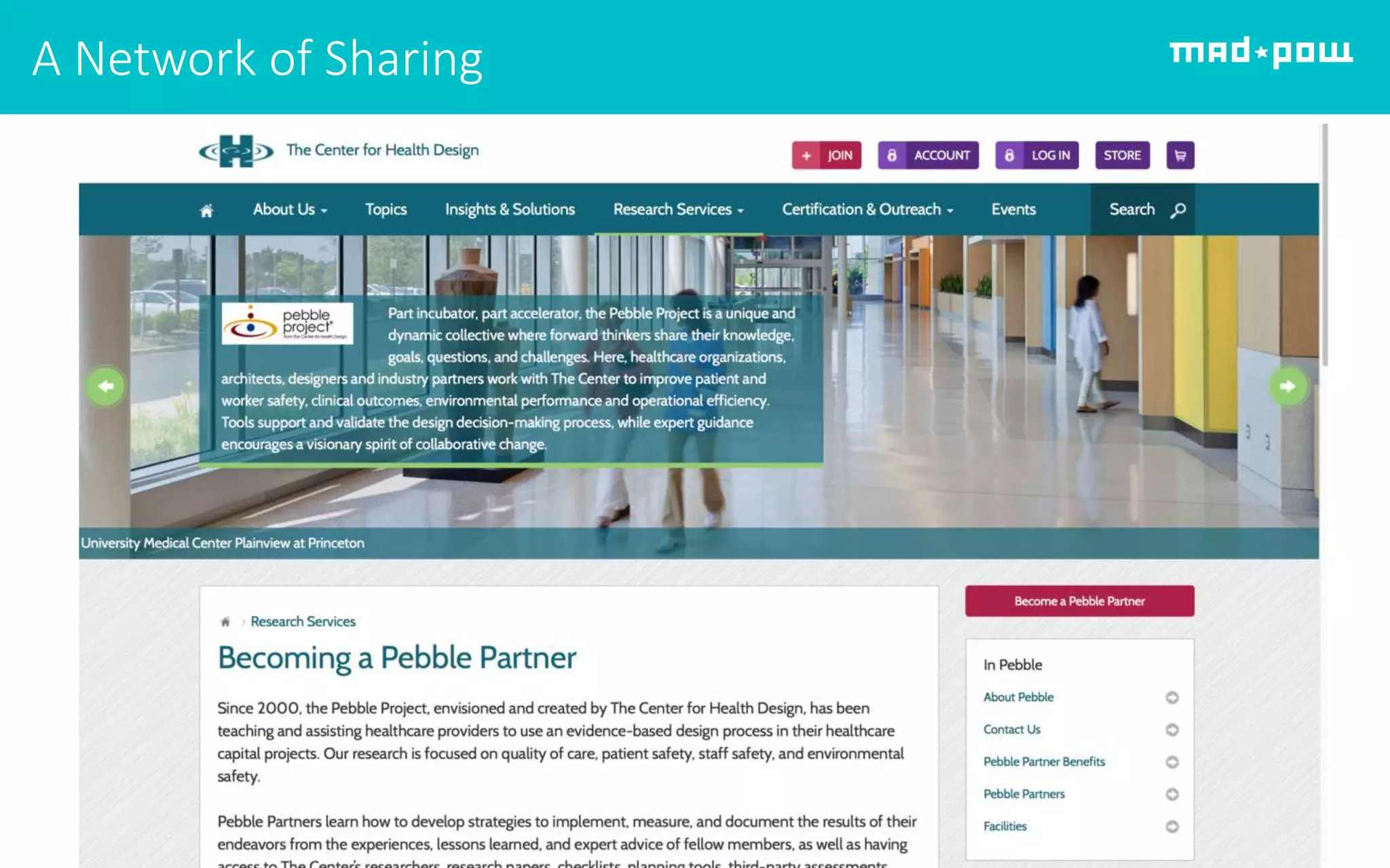 A Network of Sharing
 