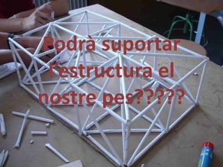 Podrà suportar
l’estructura el
nostre pes?????
 