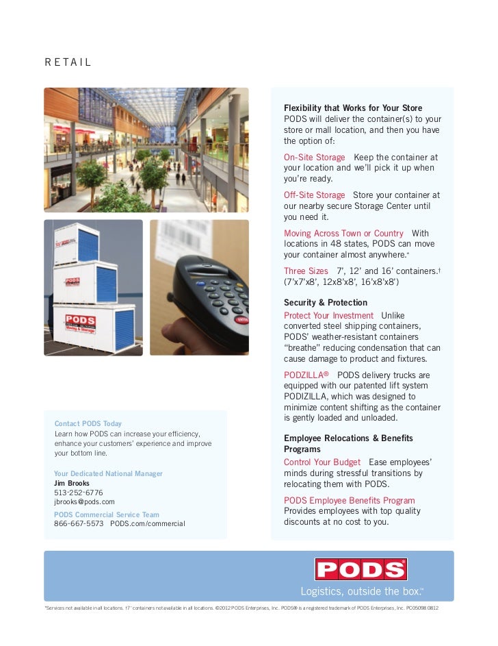 PODS Store Your Store