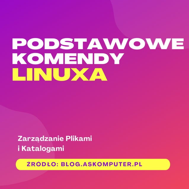 Podstawowe Komendy Linuxa | PDF