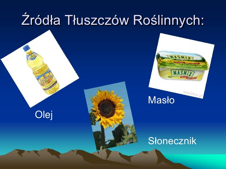 Podstawowe skladniki zywnosci