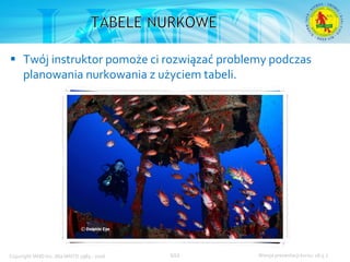 Podstawowy kurs nurkowy OWD – prezentacja IANTD