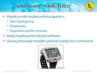 Podstawowy kurs nurkowy OWD – prezentacja IANTD