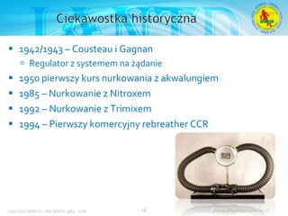 Podstawowy kurs nurkowy OWD – prezentacja IANTD