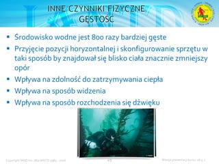 Podstawowy kurs nurkowy OWD – prezentacja IANTD