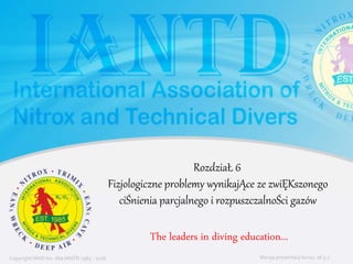 Podstawowy kurs nurkowy OWD – prezentacja IANTD