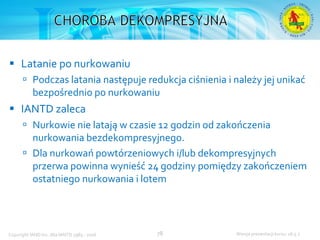 Podstawowy kurs nurkowy OWD – prezentacja IANTD