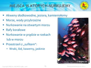 Podstawowy kurs nurkowy OWD – prezentacja IANTD