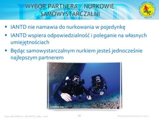 Podstawowy kurs nurkowy OWD – prezentacja IANTD