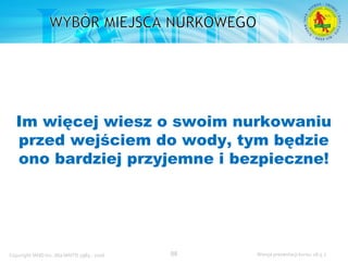 Podstawowy kurs nurkowy OWD – prezentacja IANTD