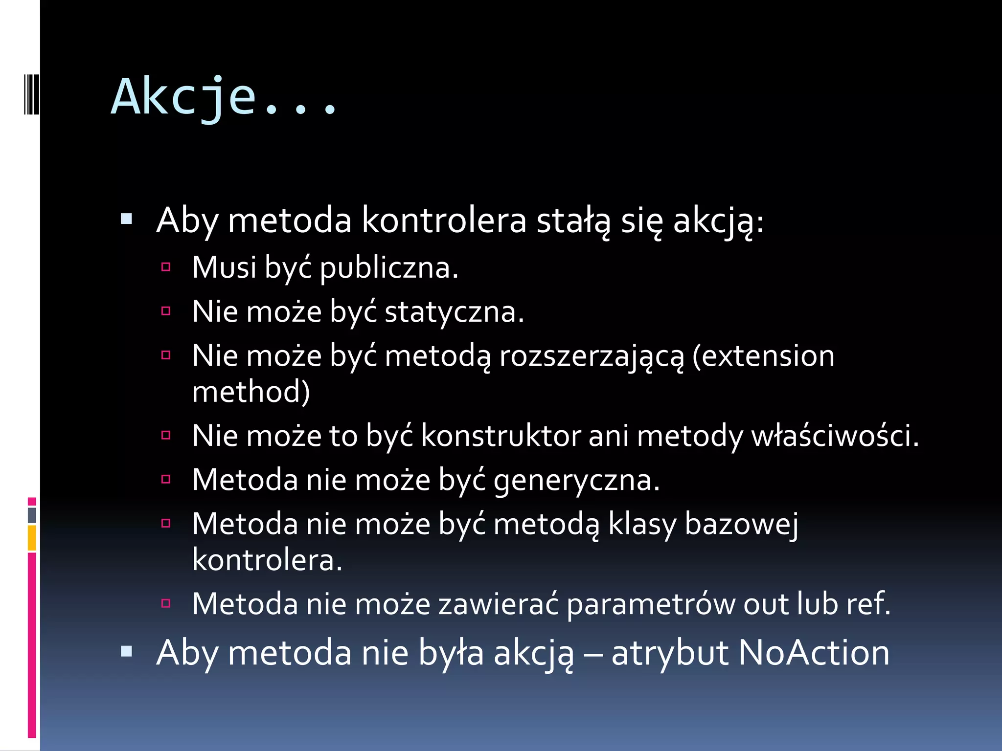 Podstawy Asp.Net Mvc 1.0 W 3600 Sekund