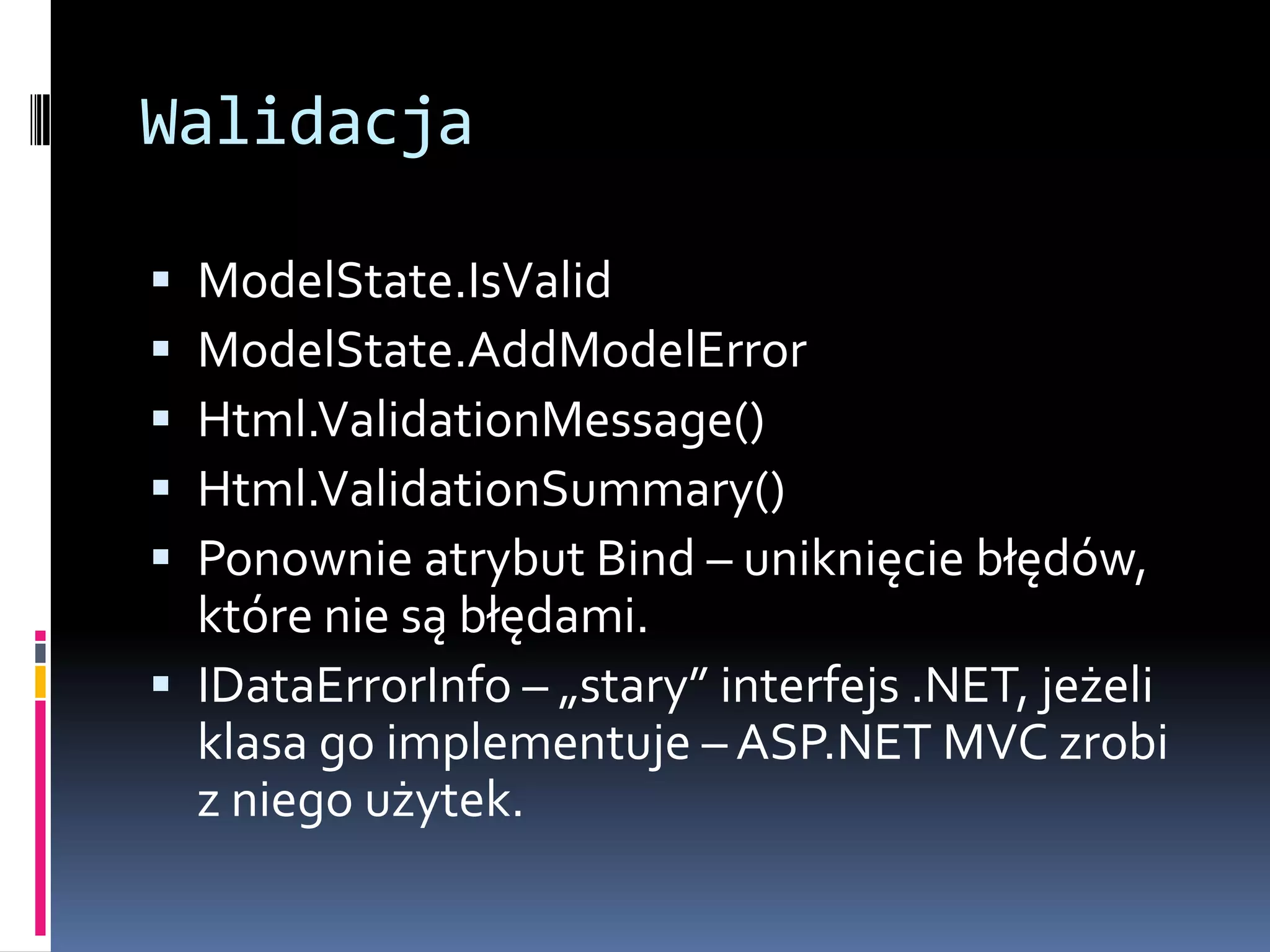 Podstawy Asp.Net Mvc 1.0 W 3600 Sekund