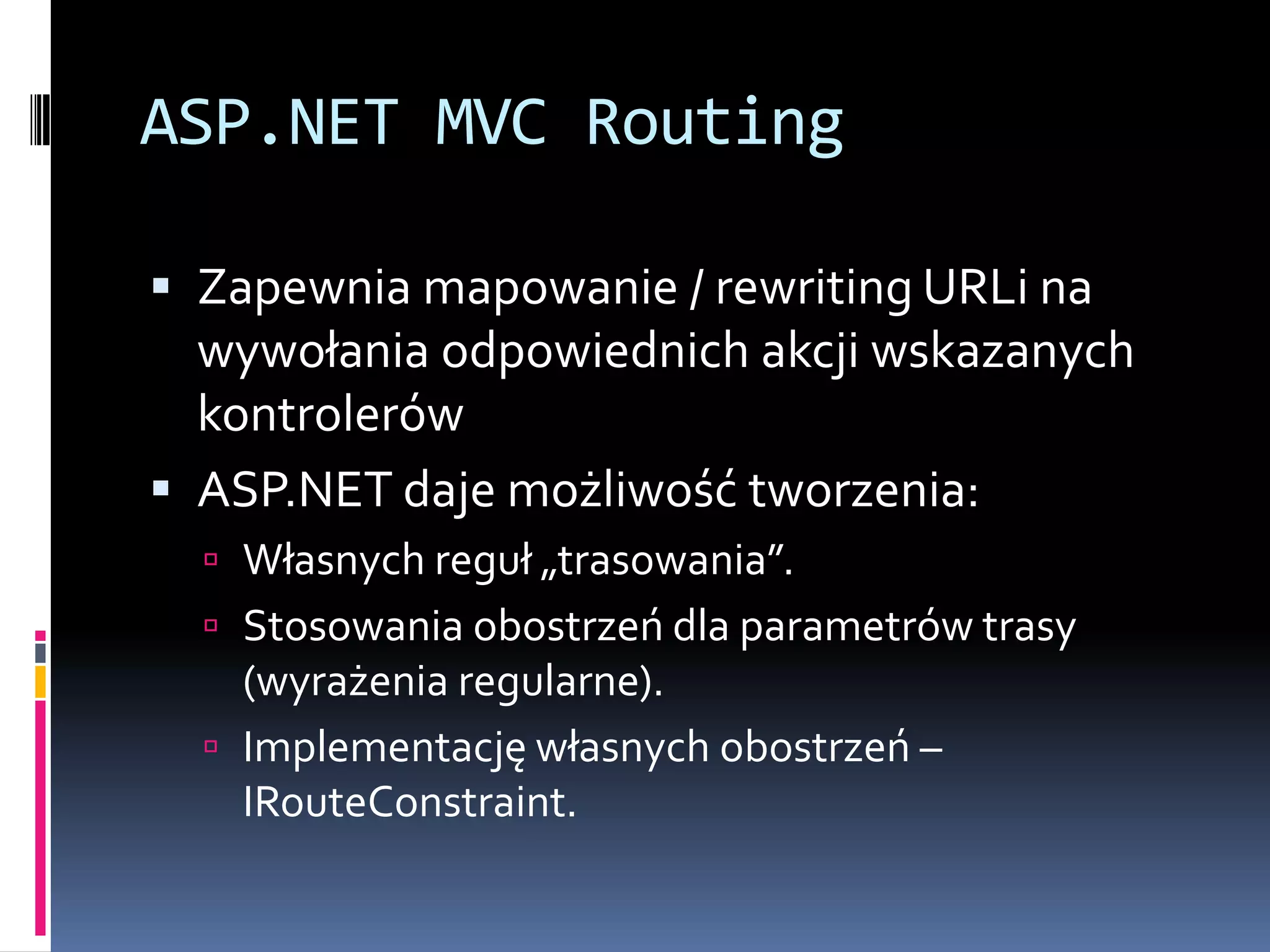 Podstawy Asp.Net Mvc 1.0 W 3600 Sekund
