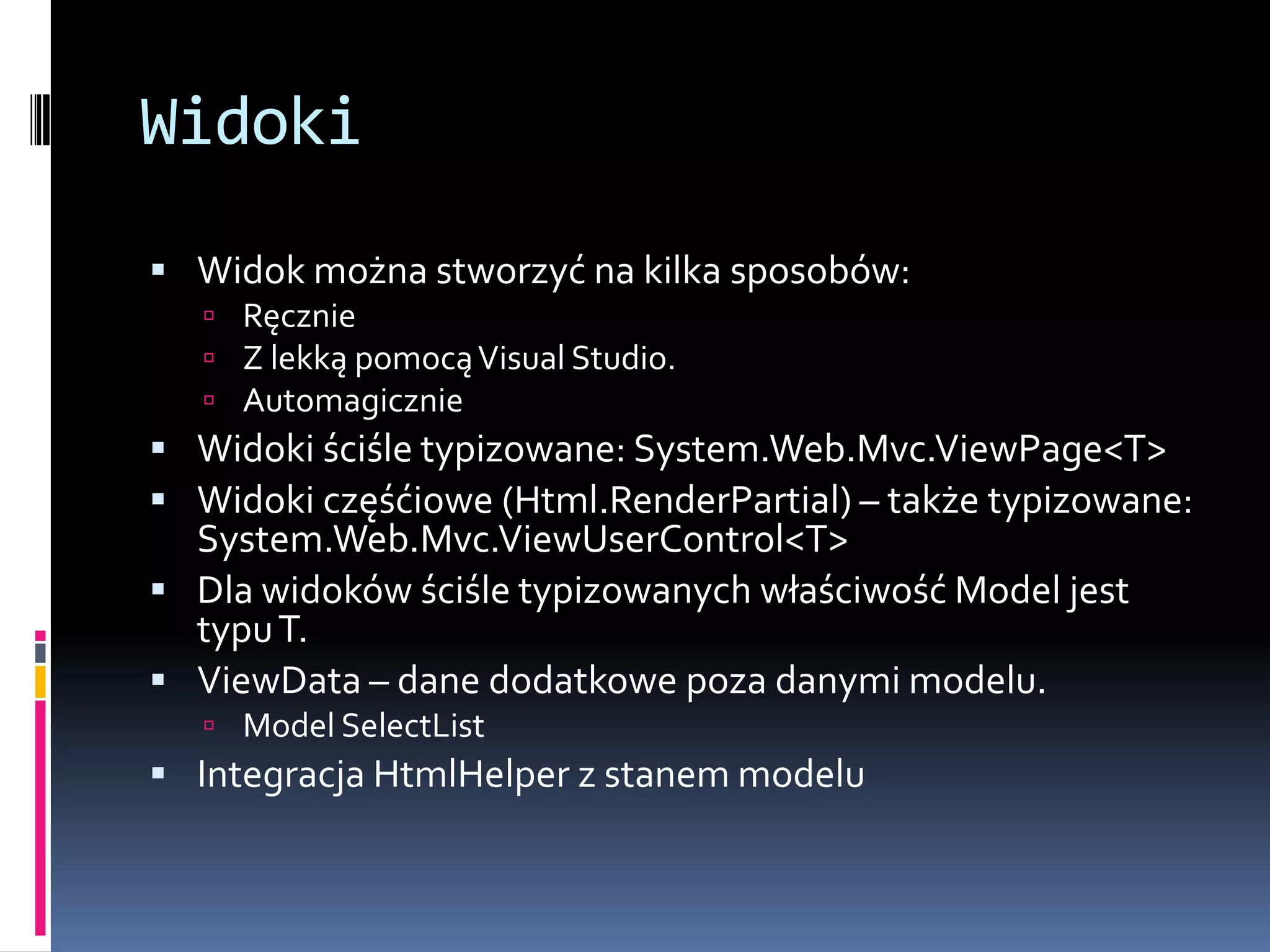 Podstawy Asp.Net Mvc 1.0 W 3600 Sekund