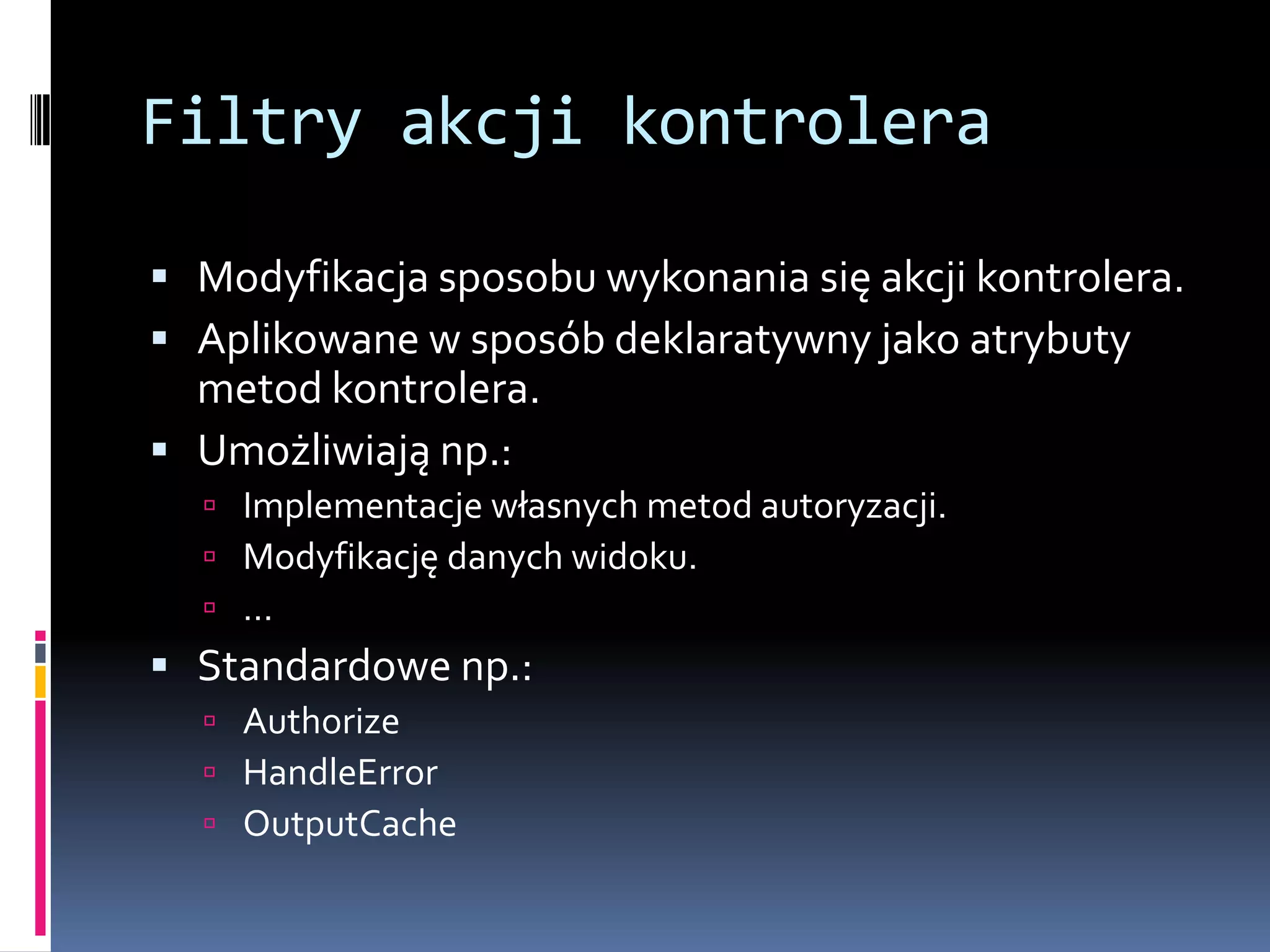 Podstawy Asp.Net Mvc 1.0 W 3600 Sekund