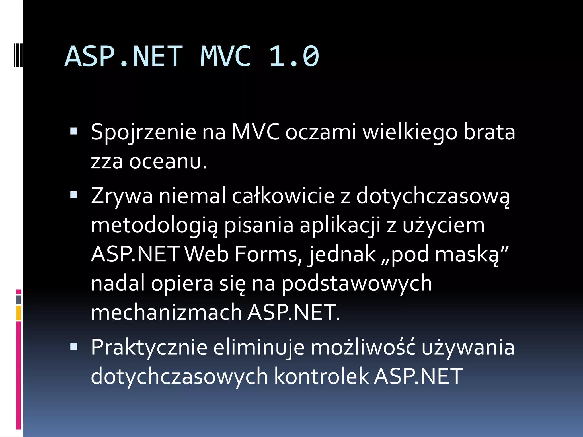Podstawy Asp.Net Mvc 1.0 W 3600 Sekund