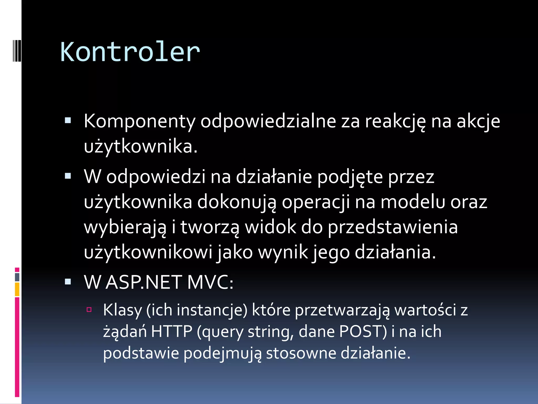 Podstawy Asp.Net Mvc 1.0 W 3600 Sekund